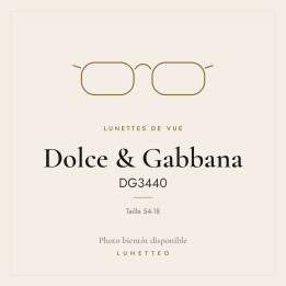 Lunettes de vue Dolce & Gabbana DG3440
