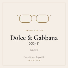 Lunettes de vue Dolce & Gabbana DG3431