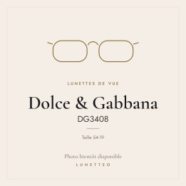 Lunettes de vue Dolce & Gabbana DG3408