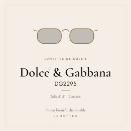 Lunettes de soleil Dolce & Gabbana DG2295