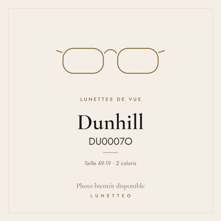 Lunettes de vue Dunhill DU0007O