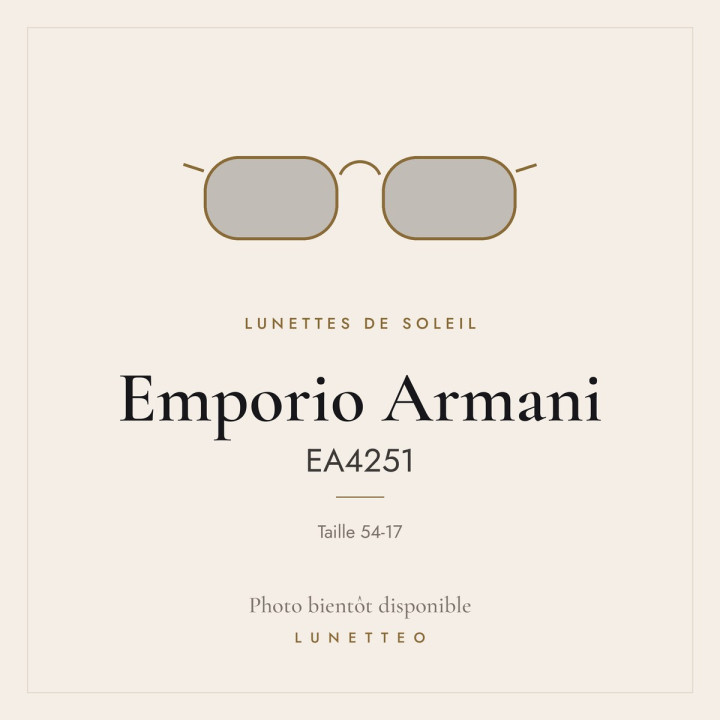 Lunettes de soleil Emporio Armani EA4251