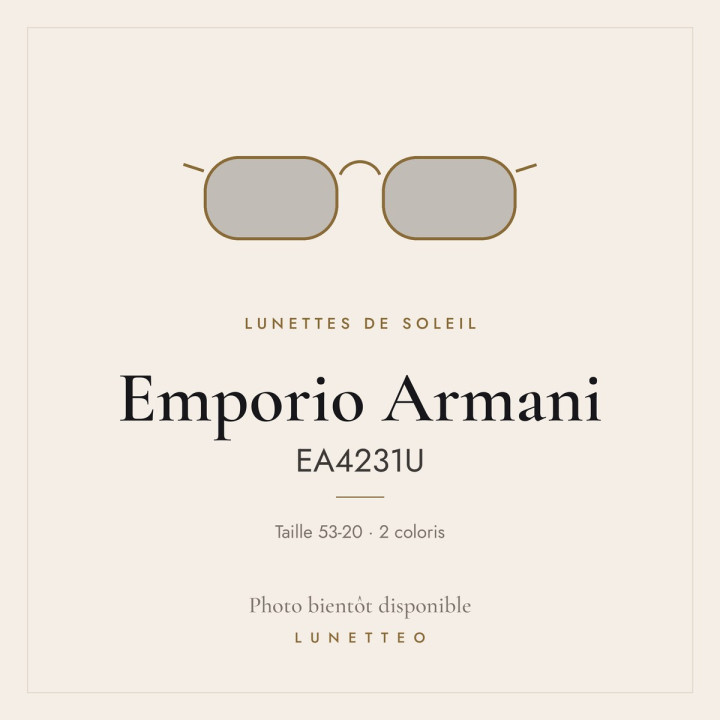 Lunettes de soleil Emporio Armani EA4231U