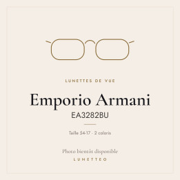 Lunettes de vue Emporio Armani EA3282BU