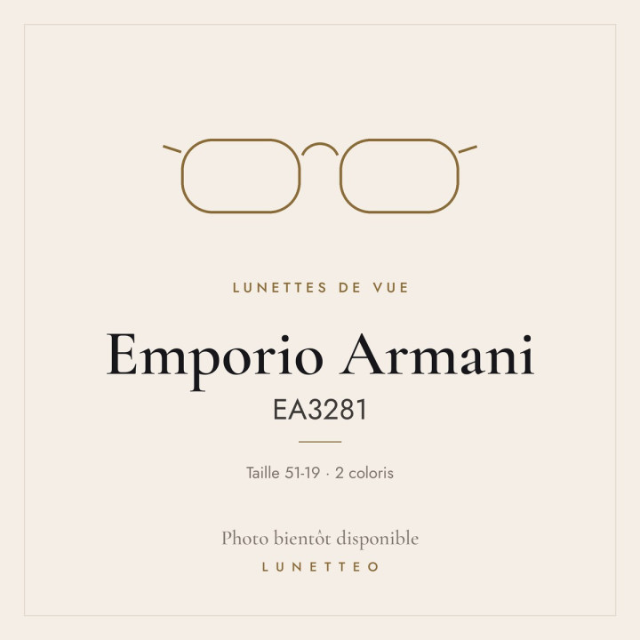 Lunettes de vue Emporio Armani EA3281