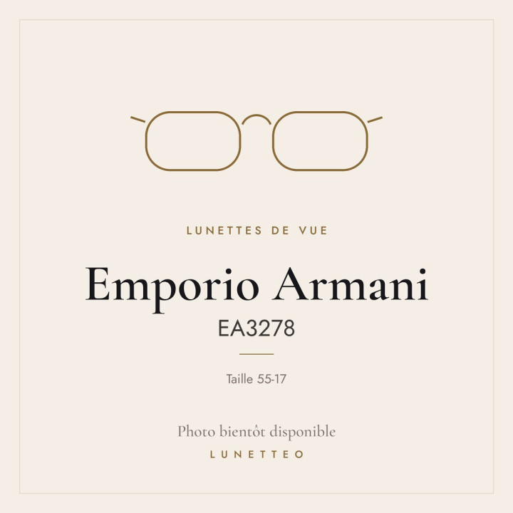 Lunettes de vue Emporio Armani EA3278