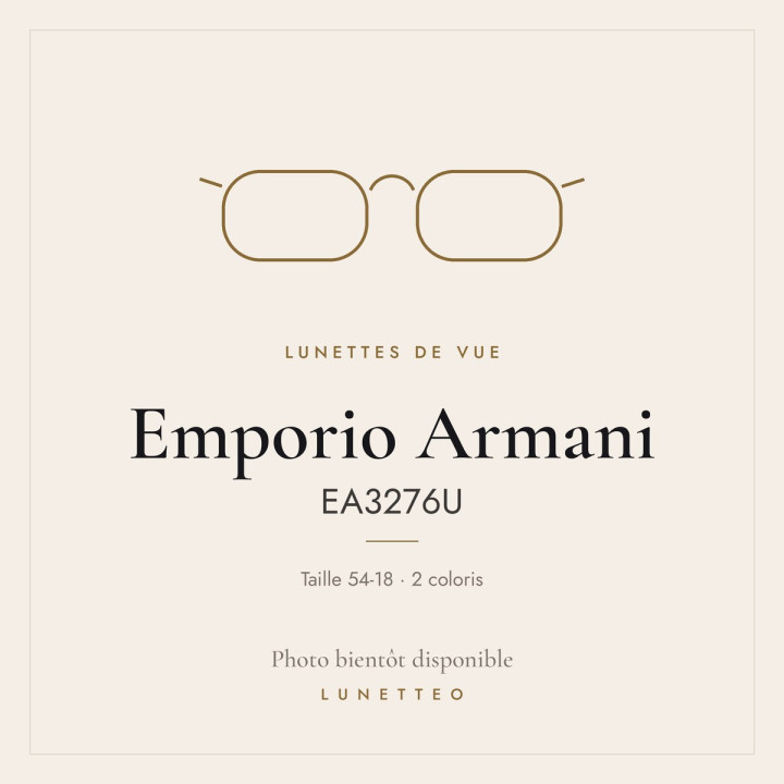 Lunettes de vue Emporio Armani EA3276U