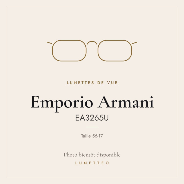 Lunettes de vue Emporio Armani EA3265U