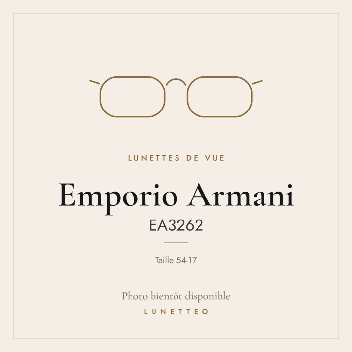 Lunettes de vue Emporio Armani EA3262