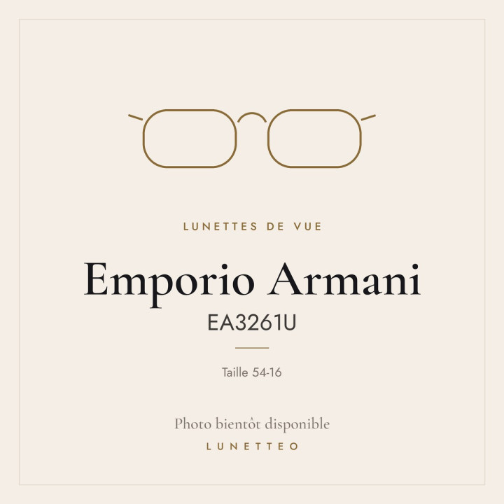Lunettes de vue Emporio Armani EA3261U