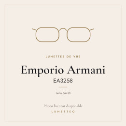 Lunettes de vue Emporio Armani EA3258