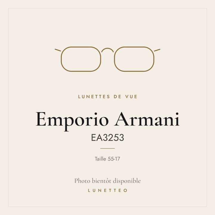Lunettes de vue Emporio Armani EA3253