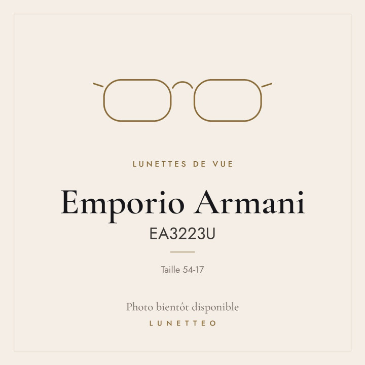 Lunettes de vue Emporio Armani EA3223U
