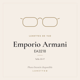 Lunettes de vue Emporio Armani EA3218