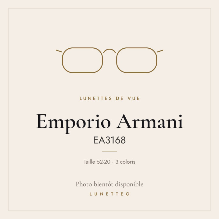 Lunettes de vue Emporio Armani EA3168