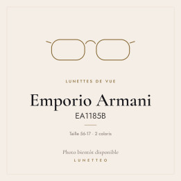 Lunettes de vue Emporio Armani EA1185B