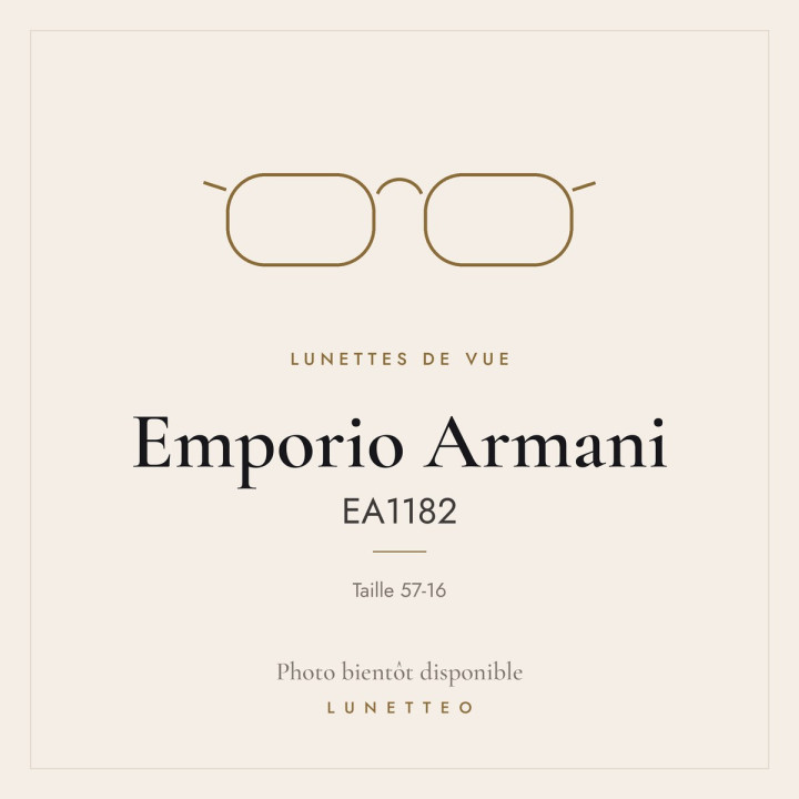 Lunettes de vue Emporio Armani EA1182