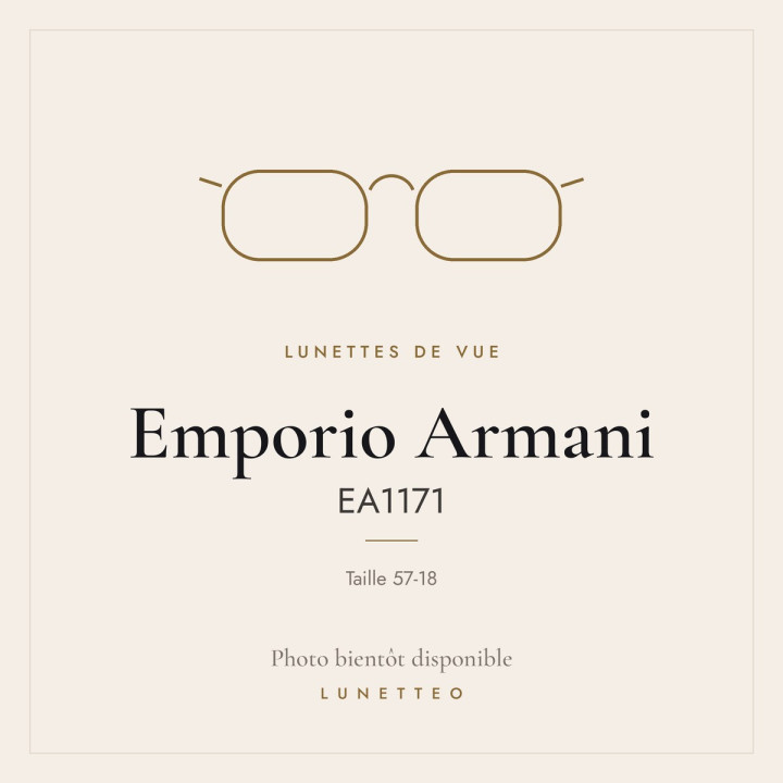 Lunettes de vue Emporio Armani EA1171