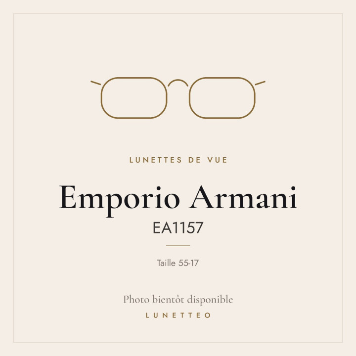 Lunettes de vue Emporio Armani EA1157