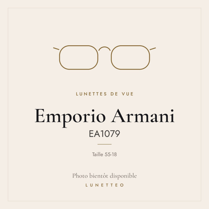Lunettes de vue Emporio Armani EA1079