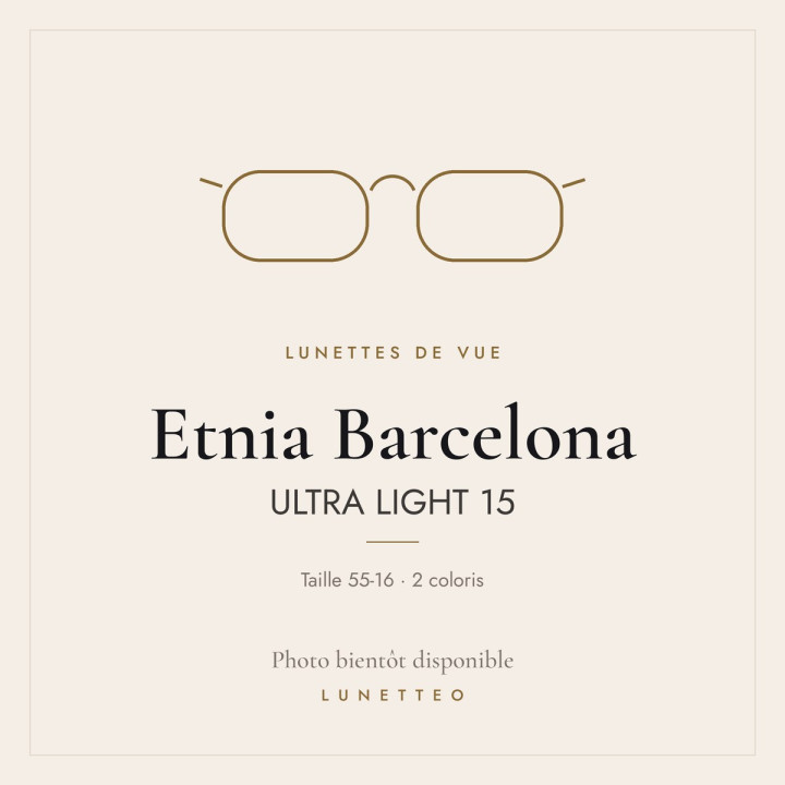 Lunettes de vue Etnia Barcelona ULTRA LIGHT 15