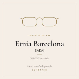 Lunettes de vue Etnia Barcelona SAKAI