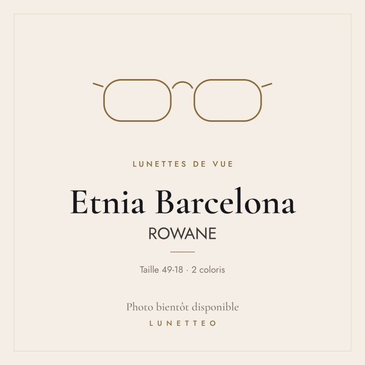 Lunettes de vue Etnia Barcelona ROWANE