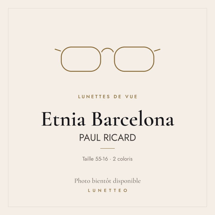 Lunettes de vue Etnia Barcelona PAUL RICARD