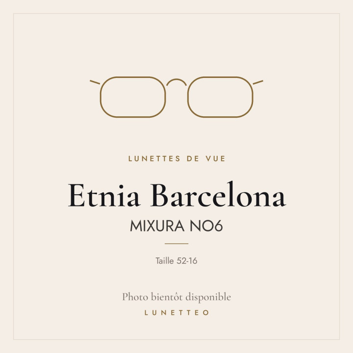 Lunettes de vue Etnia Barcelona MIXURA NO6