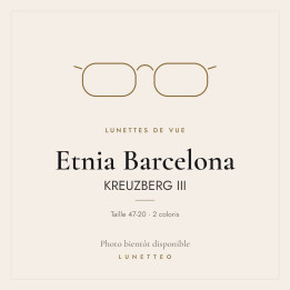 Lunettes de vue Etnia Barcelona KREUZBERG III
