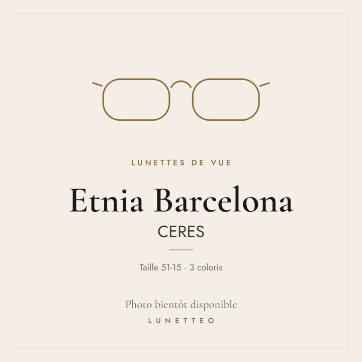 Lunettes de vue Etnia Barcelona CERES