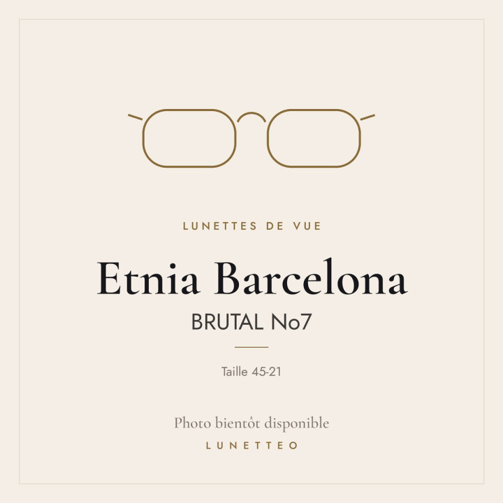 Lunettes de vue Etnia Barcelona BRUTAL No7