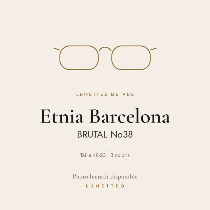 Lunettes de vue Etnia Barcelona BRUTAL No38