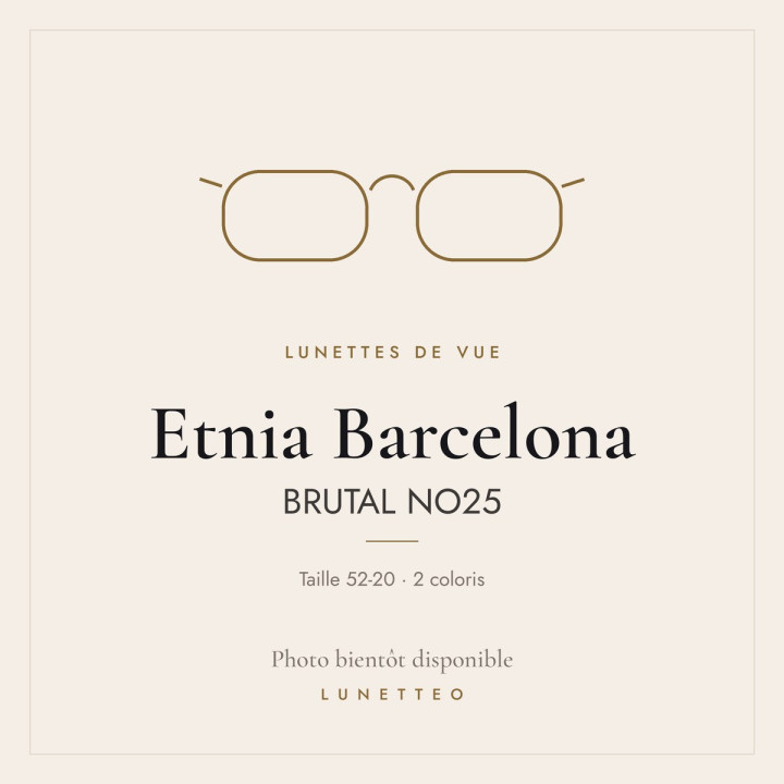 Lunettes de vue Etnia Barcelona BRUTAL NO25