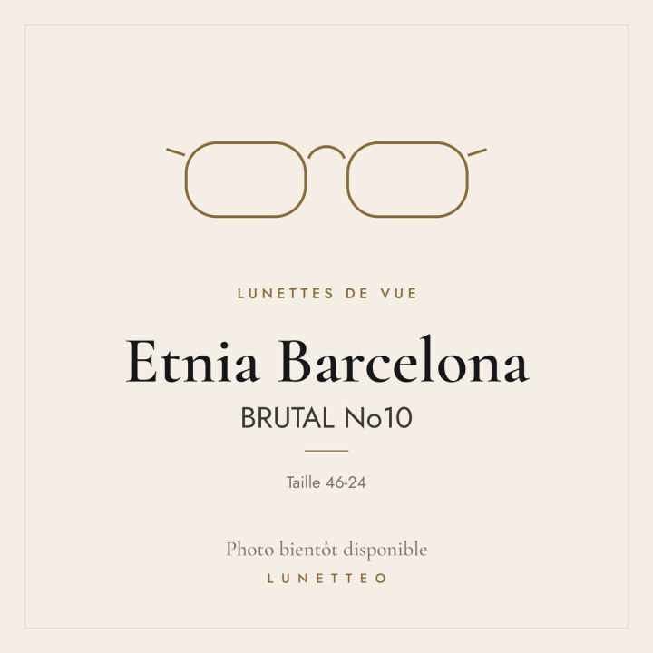 Lunettes de vue Etnia Barcelona BRUTAL No10