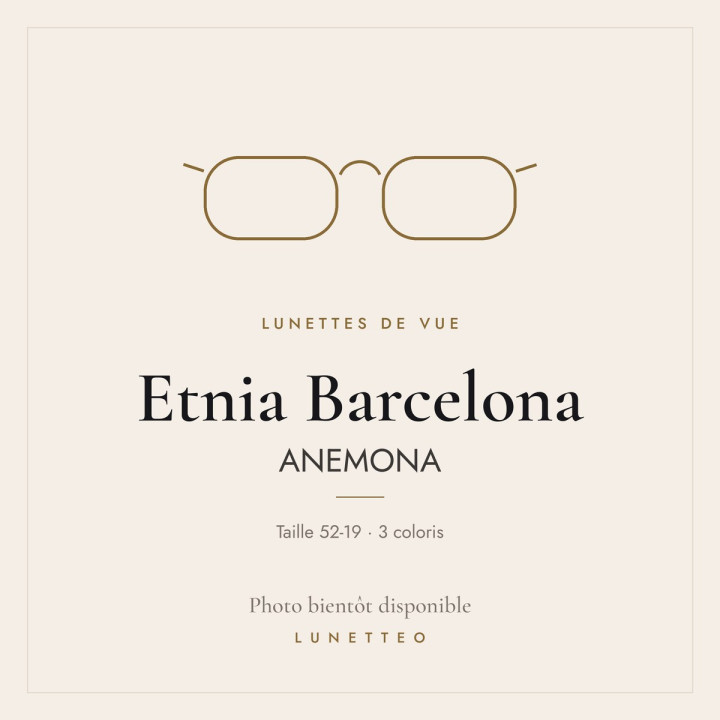 Lunettes de vue Etnia Barcelona ANEMONA