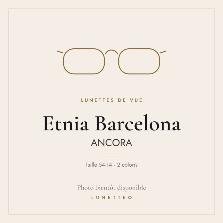 Lunettes de vue Etnia Barcelona ANCORA