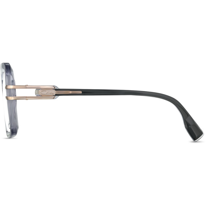 Cazal 5015 003 gris-rosé or - vue de profil