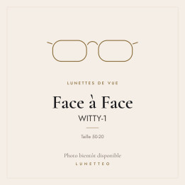 Lunettes de vue Face à Face WITTY-1
