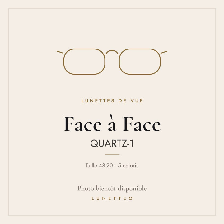 Lunettes de vue Face à Face QUARTZ-1
