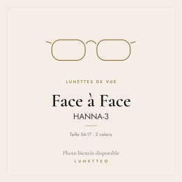 Lunettes de vue Face à Face HANNA-3