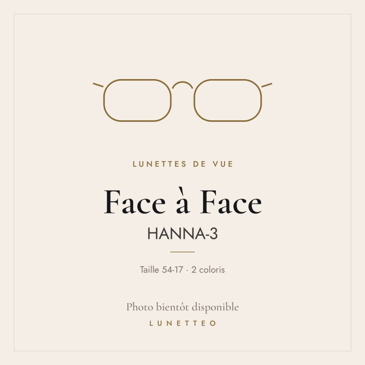 Lunettes de vue Face à Face HANNA-3