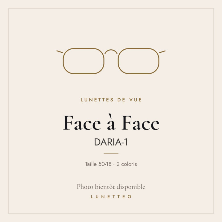Lunettes de vue Face à Face DARIA-1