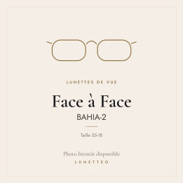 Lunettes de vue Face à Face BAHIA-2