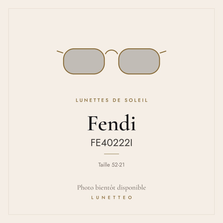 Lunettes de soleil Fendi FE40222I
