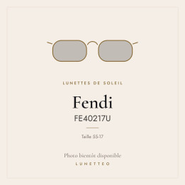 Lunettes de soleil Fendi FE40217U