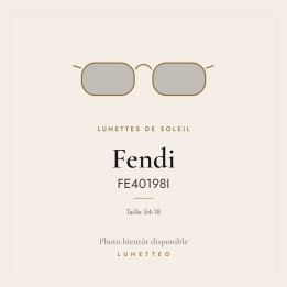 Lunettes de soleil Fendi FE40198I