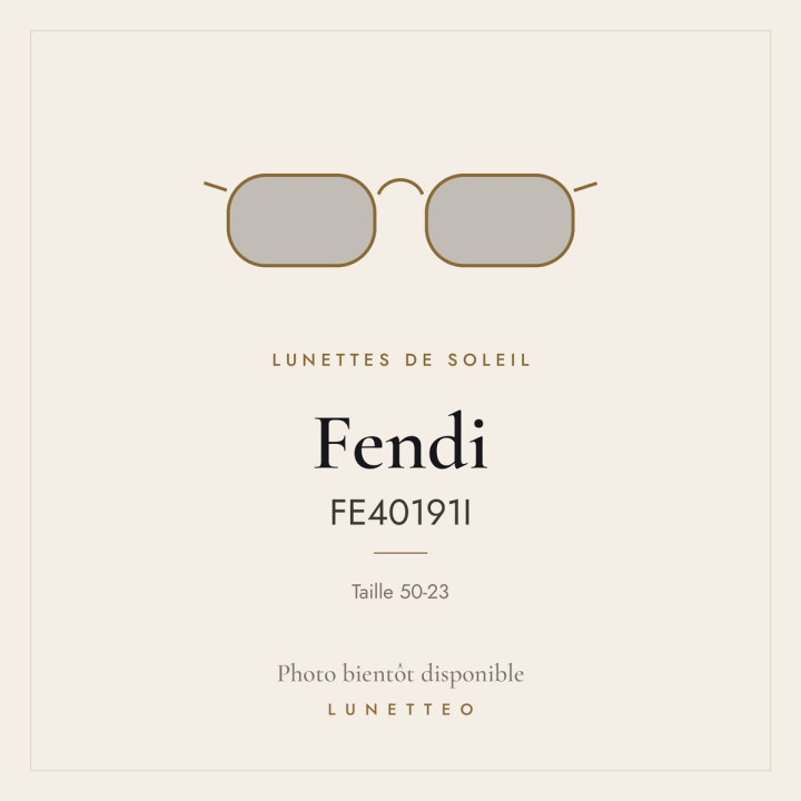 Lunettes de soleil Fendi FE40191I