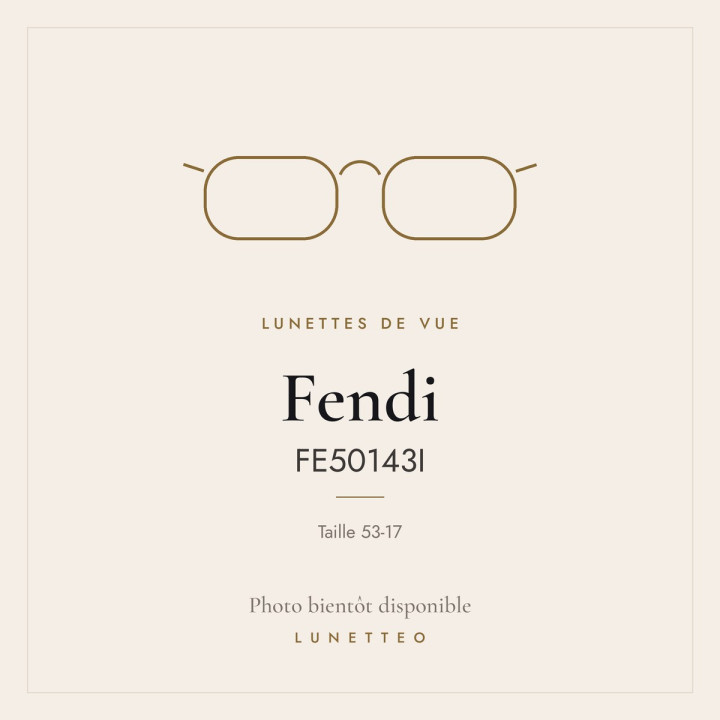 Lunettes de vue Fendi FE50143I