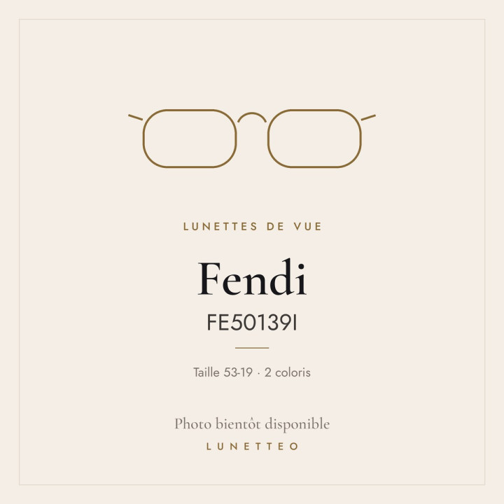 Lunettes de vue Fendi FE50139I